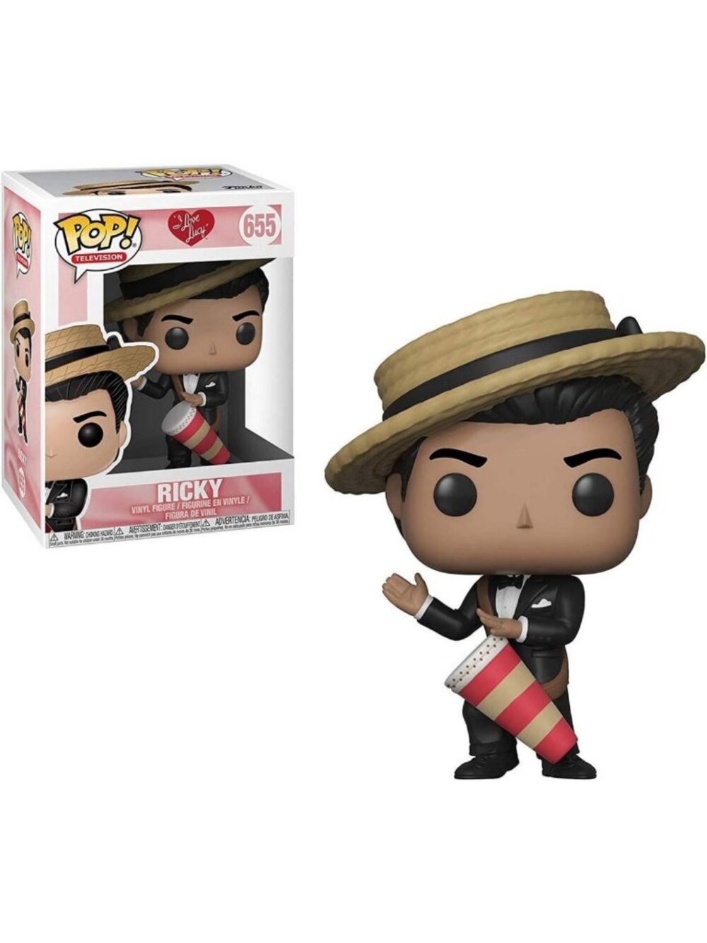 Collectible I Love Lucy Ricky Funko Pop! Figure - Colorful TV Show Decor